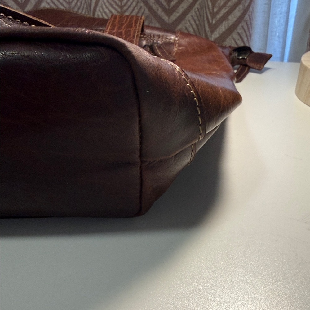 Wild West Los Angeles X Free People artisan leather tote bag - Picture 8 of 15